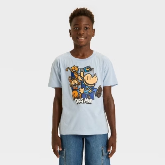 Dog Man Graphic Tee - Picture 1 of 4